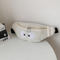 Women's Eye Pattern Crossbody Bag Lambskin Versatile Waist Bag