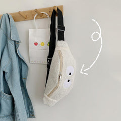Women's Eye Pattern Crossbody Bag Lambskin Versatile Waist Bag