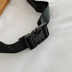 Women's Eye Pattern Crossbody Bag Lambskin Versatile Waist Bag
