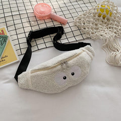 Women's Eye Pattern Crossbody Bag Lambskin Versatile Waist Bag