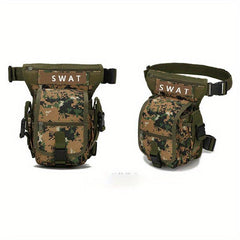 Tactical Leg Bag Waterproof Waist Fanny Pack