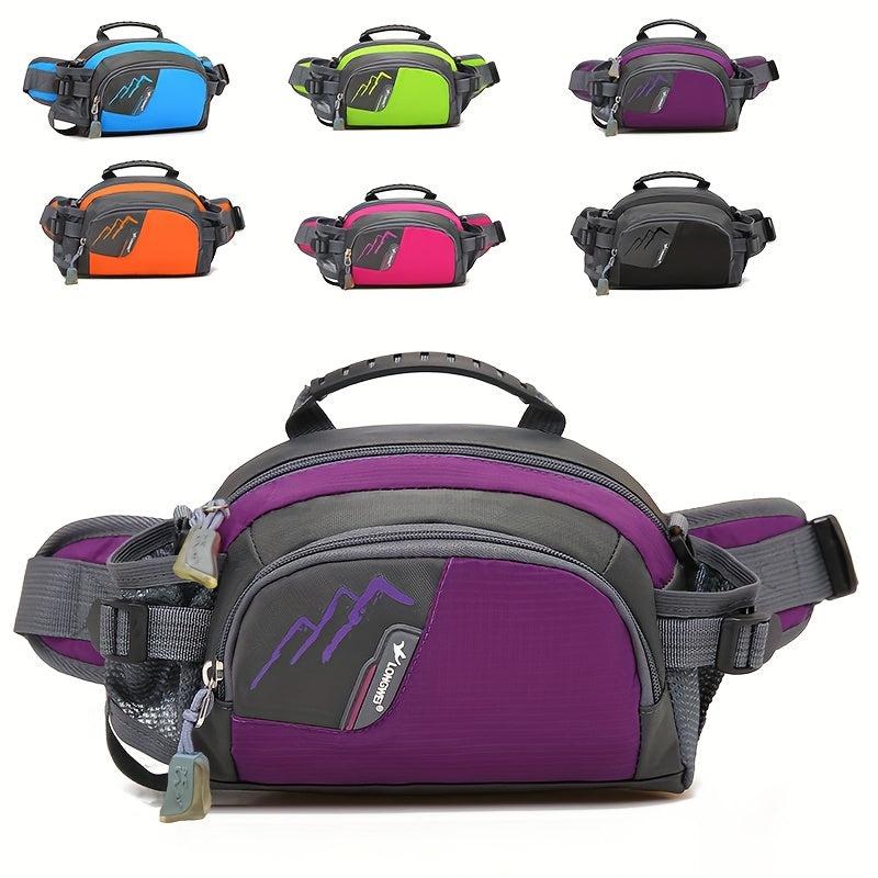Outdoor Waist Bag Portable Fanny Pack Travel Sling Bag & Crossbody Purse