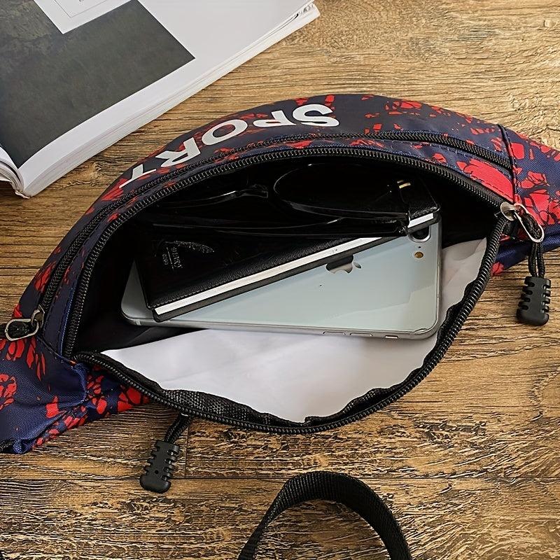 Camouflage Running Waist Bag Waterproof Fanny Pack for Outdoor Travel