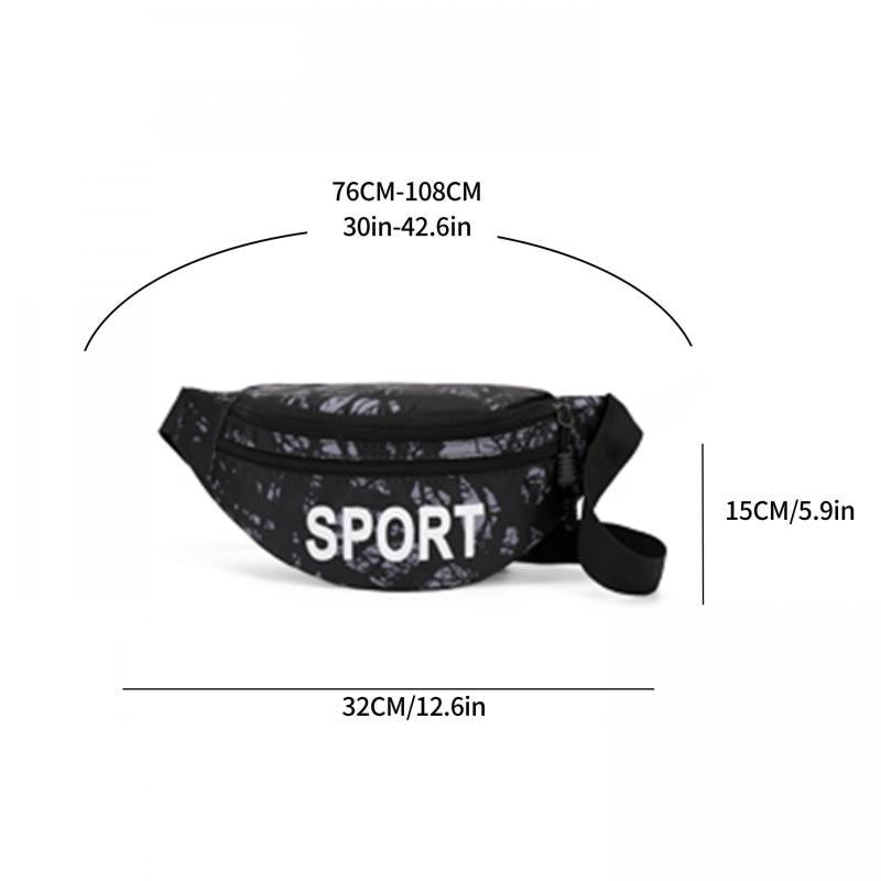Camouflage Running Waist Bag Waterproof Fanny Pack for Outdoor Travel