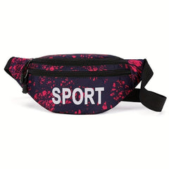 Camouflage Running Waist Bag Waterproof Fanny Pack for Outdoor Travel