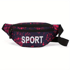 Camouflage Running Waist Bag Waterproof Fanny Pack for Outdoor Travel