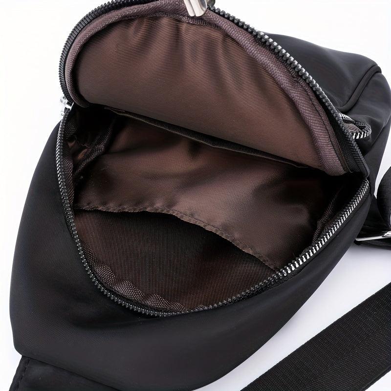 Squirrel Animal Pattern Chest Bag Embroidery Sling Bag