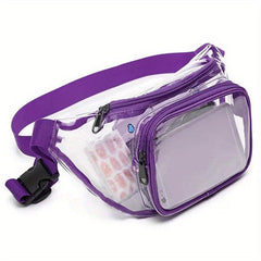 Clear Fanny Pack Stadium Approved Waterproof Durable Belt Bag