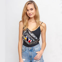 Clear Fanny Pack Stadium Approved Waterproof Durable Belt Bag