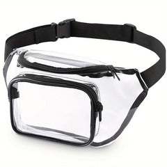 Clear Fanny Pack Stadium Approved Waterproof Durable Belt Bag