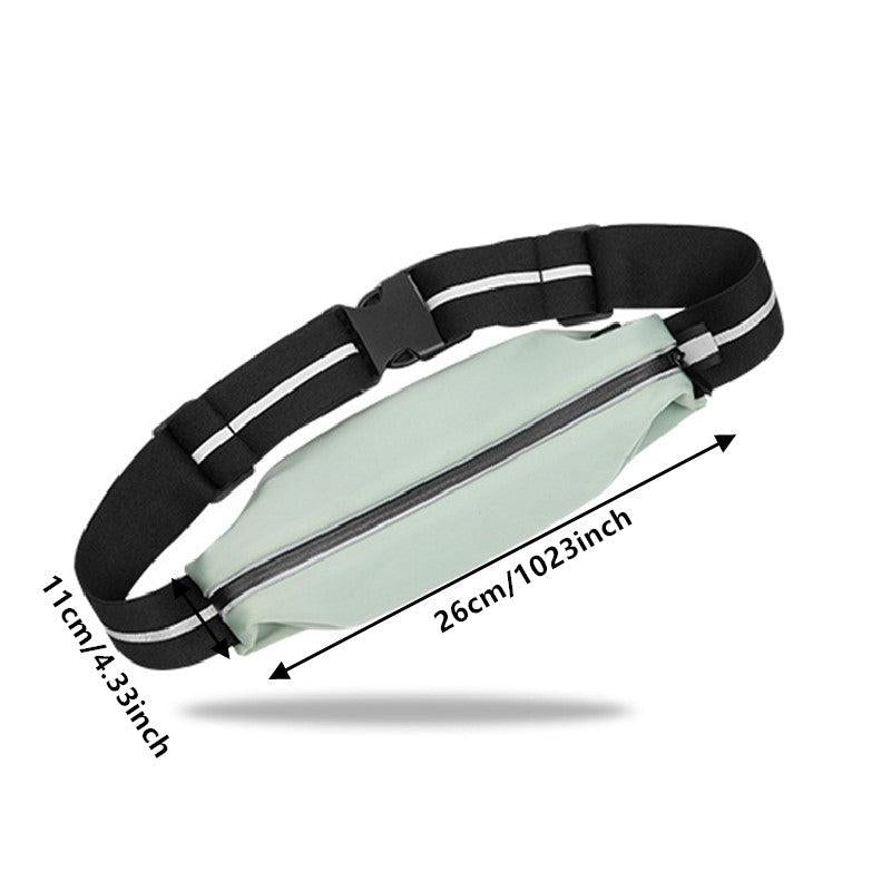 Sports Waist Zipper Bag Running Storage Fancy Pack Lightweight