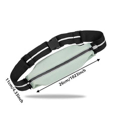 Sports Waist Zipper Bag Running Storage Fancy Pack Lightweight