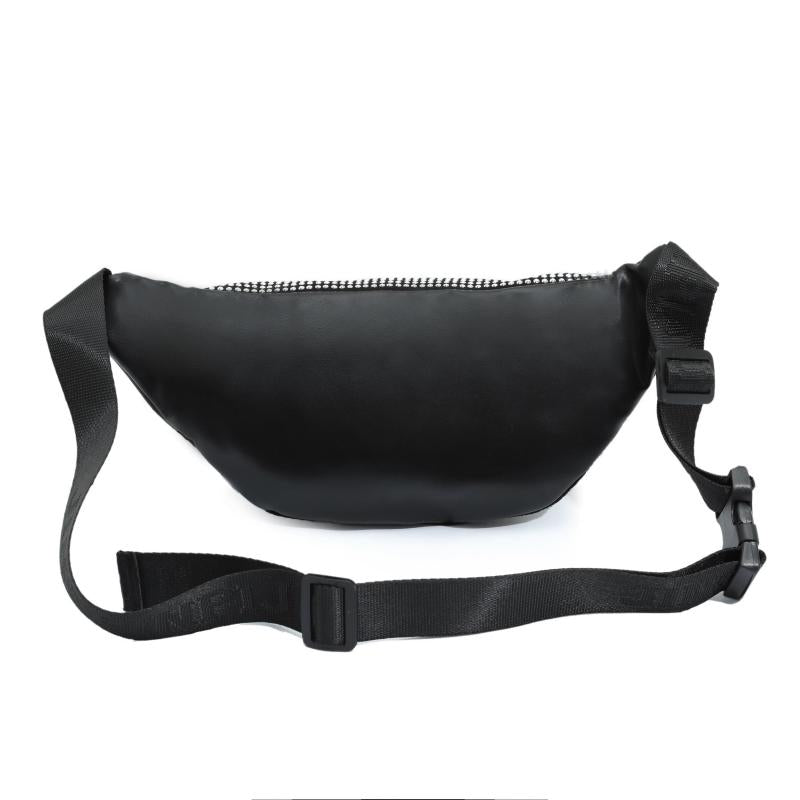 Rhinestone Waist Bag Crossbody Chest Purse