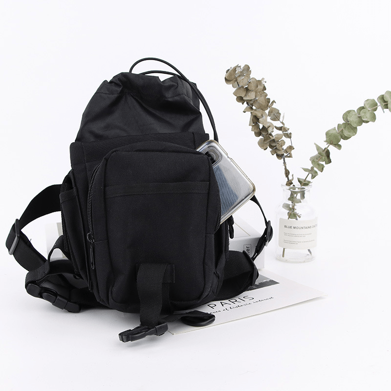 Waterproof Durable Waist And Leg Bag Buckle Solid Fanny Pack