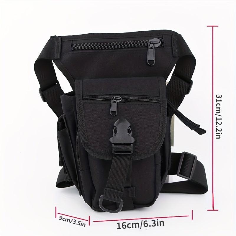 Waterproof Durable Waist And Leg Bag Buckle Solid Fanny Pack