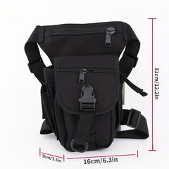 Waterproof Durable Waist And Leg Bag Buckle Solid Fanny Pack