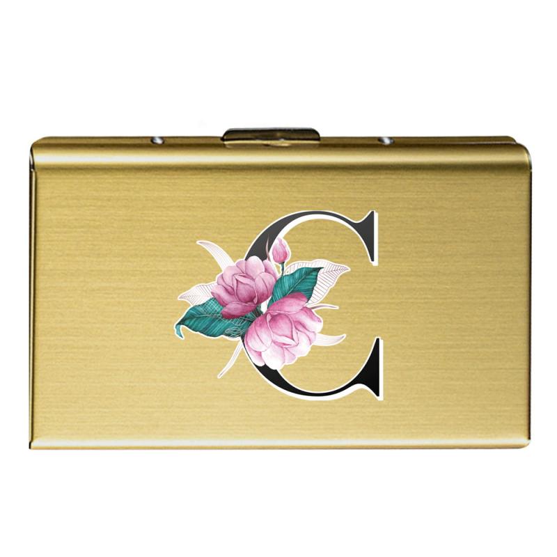 RFID Blocking Aluminum Card Holder Slim Wallet Anti theft Credit Card Holder