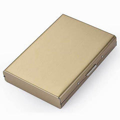 RFID Blocking Aluminum Card Holder Slim Wallet Anti theft Credit Card Holder
