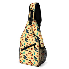 Classic Zipper Crossbody Bag for Outdoor Sports