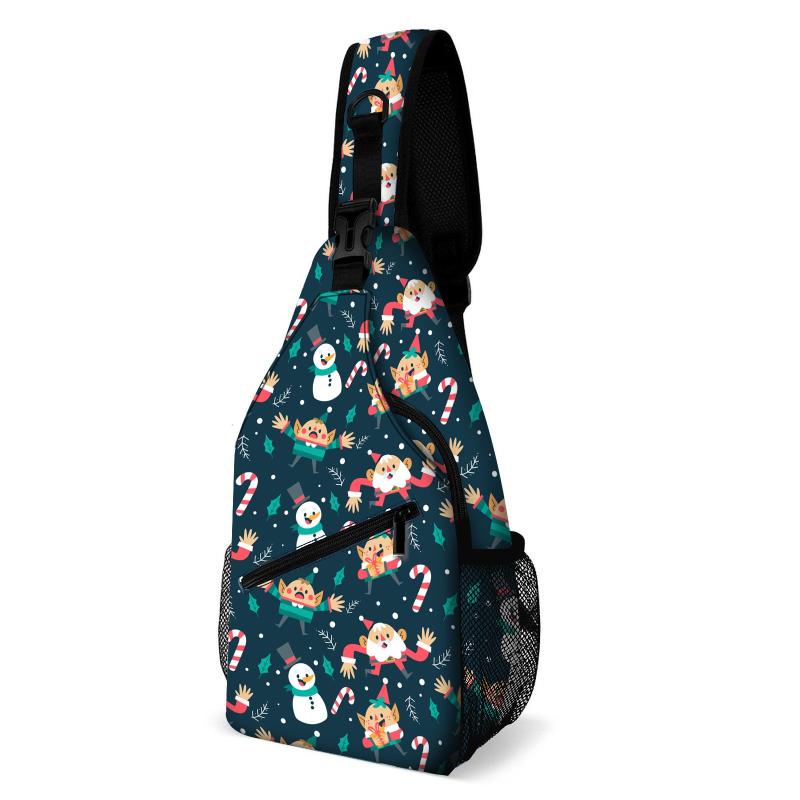 Classic Zipper Crossbody Bag for Outdoor Sports
