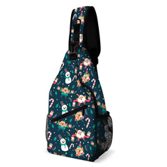Classic Zipper Crossbody Bag for Outdoor Sports