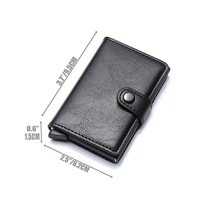 RFID Blocking Credit Card Holder Wallet Men Slim Mini Small Money Wallets