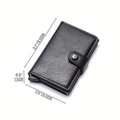 RFID Blocking Credit Card Holder Wallet Men Slim Mini Small Money Wallets