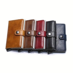 RFID Blocking Credit Card Holder Wallet Men Slim Mini Small Money Wallets
