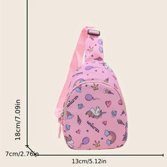 Mini Casual Chest Bag Nylon Sling Shoulder Bag