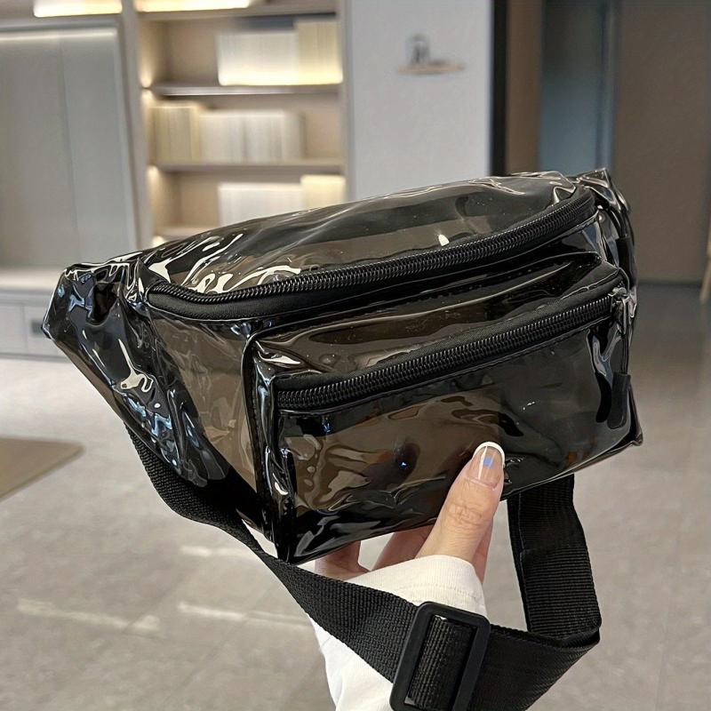 Clear PVC Waist Bag Waterproof for Travel & Concert