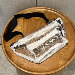 Clear PVC Waist Bag Waterproof for Travel & Concert