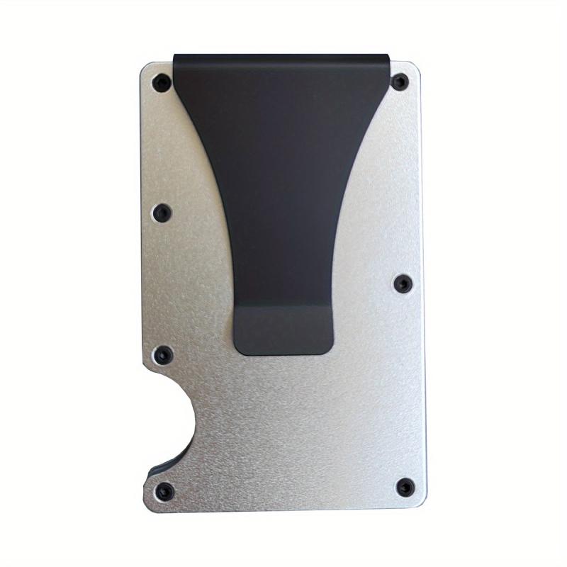RFID Blocking Card Holder Wallet for Men Slim Wallet with Money Clip