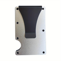 RFID Blocking Card Holder Wallet for Men Slim Wallet with Money Clip
