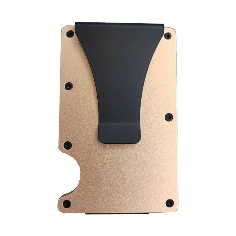 RFID Blocking Card Holder Wallet for Men Slim Wallet with Money Clip