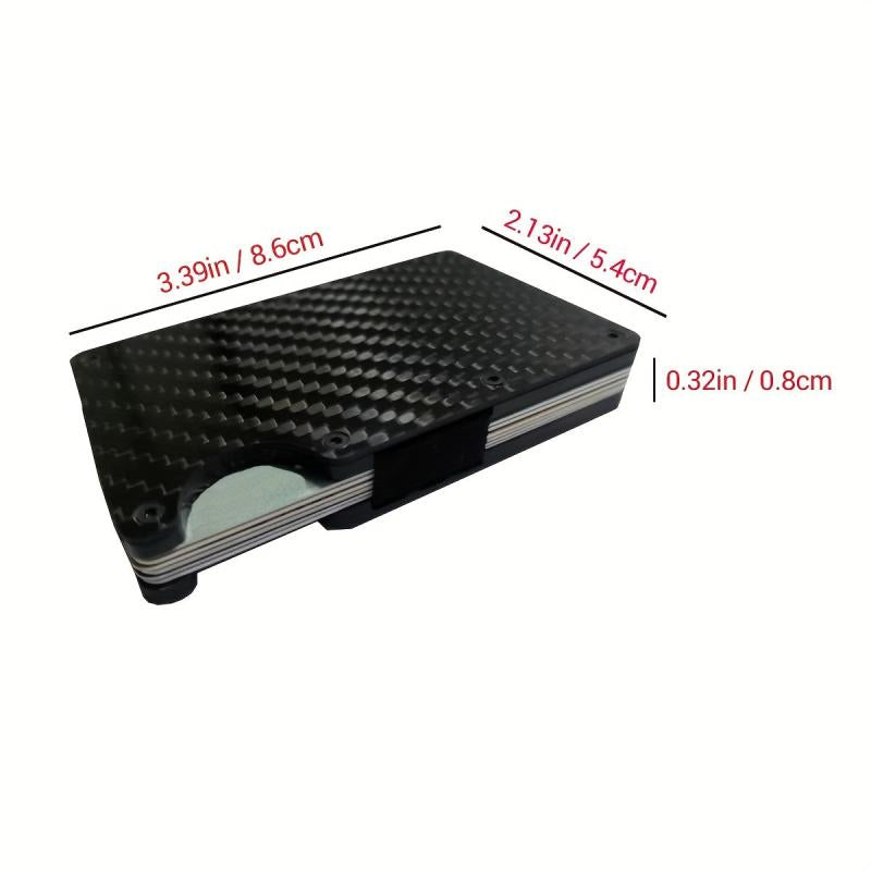 RFID Blocking Card Holder Wallet for Men Slim Wallet with Money Clip