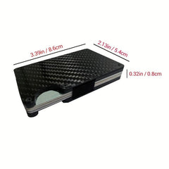 RFID Blocking Card Holder Wallet for Men Slim Wallet with Money Clip