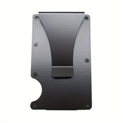 RFID Blocking Card Holder Wallet for Men Slim Wallet with Money Clip
