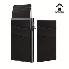 RFID Blocking Card Holder Automatic Pop up Money Clip
