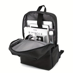 Waterproof Men's Laptop Backpack USB Port Large Business Travel Bag S