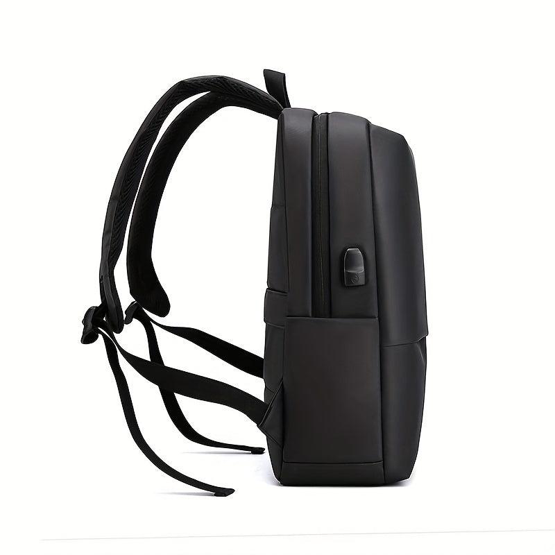 Waterproof Men's Laptop Backpack USB Port Large Business Travel Bag S