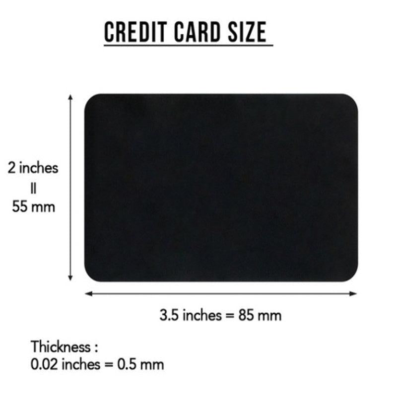 I Love You Wallet Lined Stainless Steel Custom Card Christmas Gift