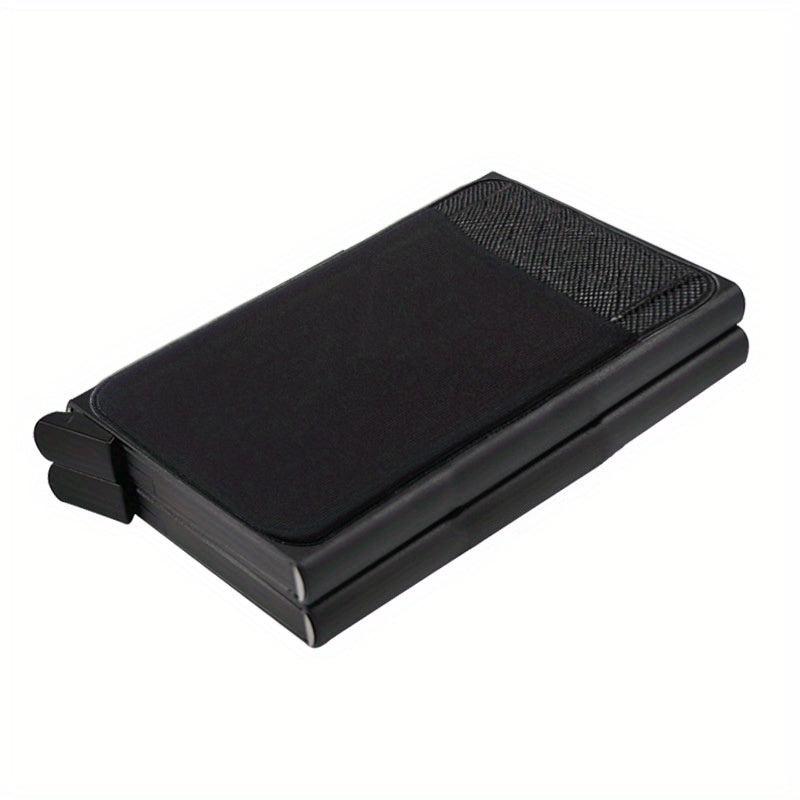 Men's RFID Wallet Automatic Pop Up Card Holder with 12 Card Slots