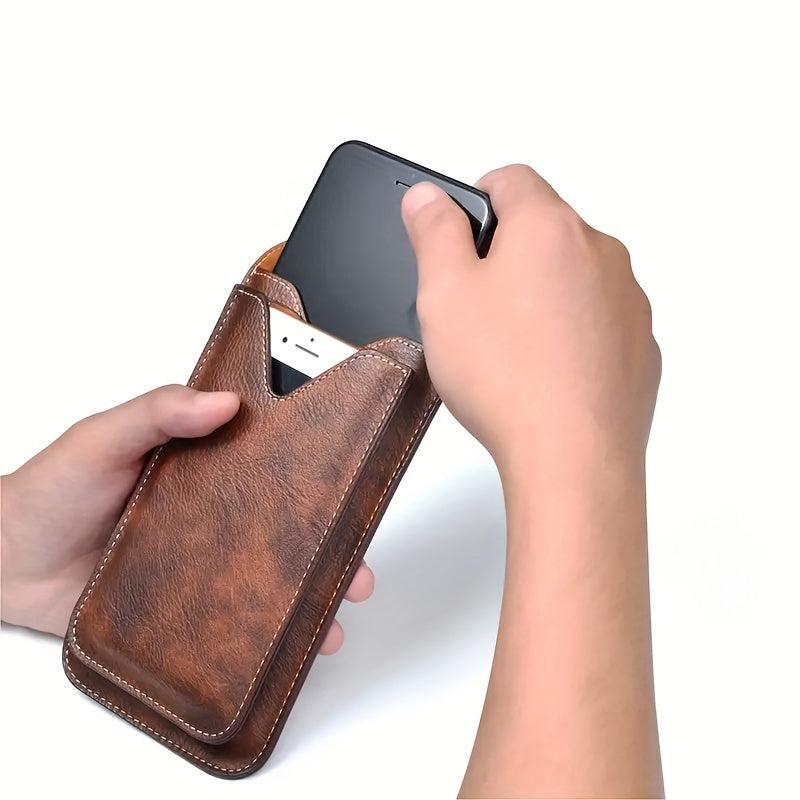 Double Layer Zero Wallet Credit Card Holder Bag Men's Mobile Phone Case