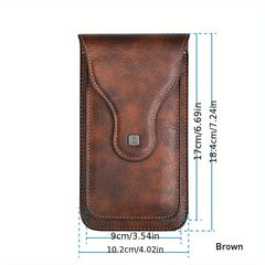 Double Layer Zero Wallet Credit Card Holder Bag Men's Mobile Phone Case