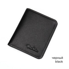 Men's Thin Leather Wallets Card Holder