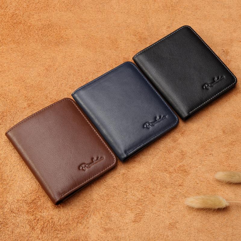 Men's Thin Leather Wallets Card Holder