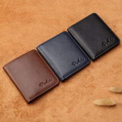 Men's Thin Leather Wallets Card Holder