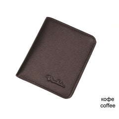 Men's Thin Leather Wallets Card Holder