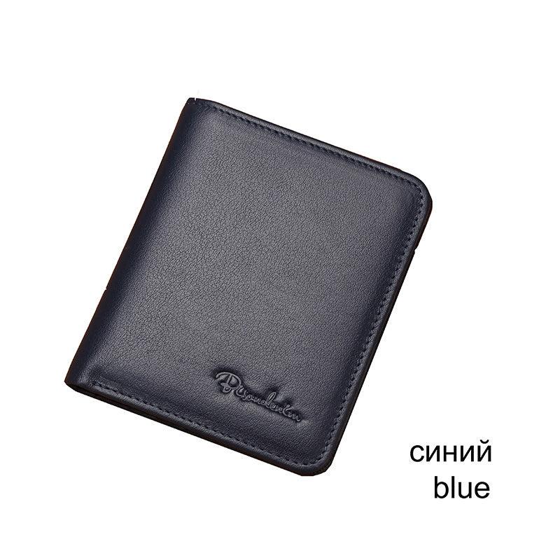 Men's Thin Leather Wallets Card Holder