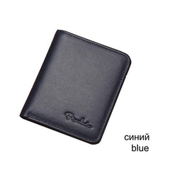 Men's Thin Leather Wallets Card Holder